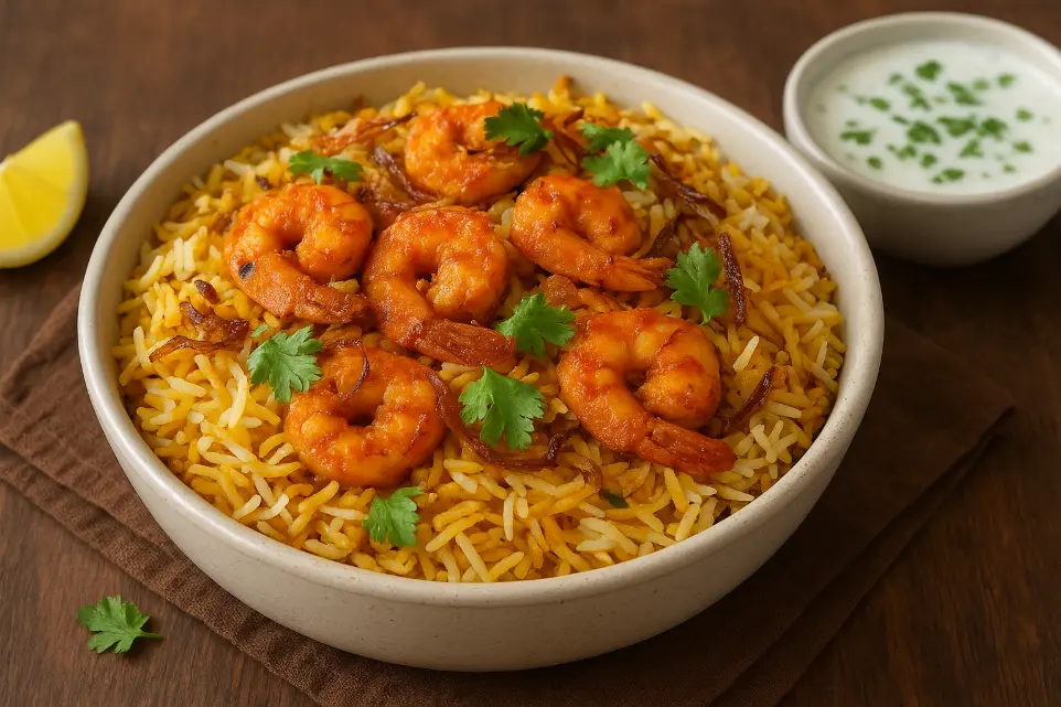 prawns biryani